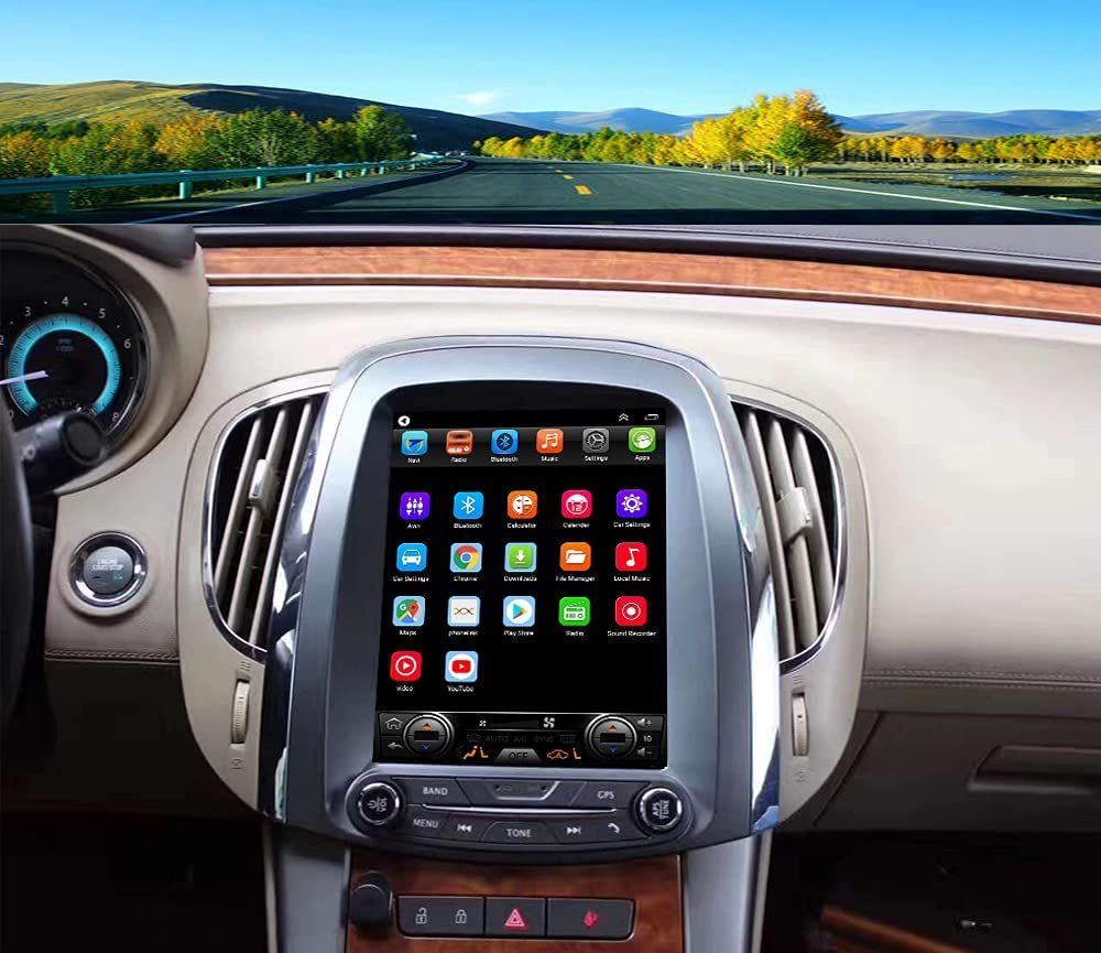 For Buick Lacrosse 2009-2013 Radio upgrade,10.4-inch QLED 8-Core CPU,touch screen Stereo,Wireless CarPlay & Android Auto,keep OEM Controls