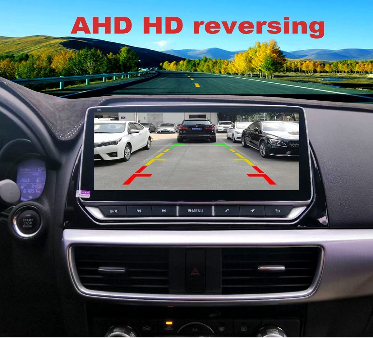 For Mazda CX-5 2013-2015 Radio upgrade,10.25-inch QLED 8-Core CPU,touch screen Stereo,Wireless CarPlay & Android Auto,keep OEM Controls