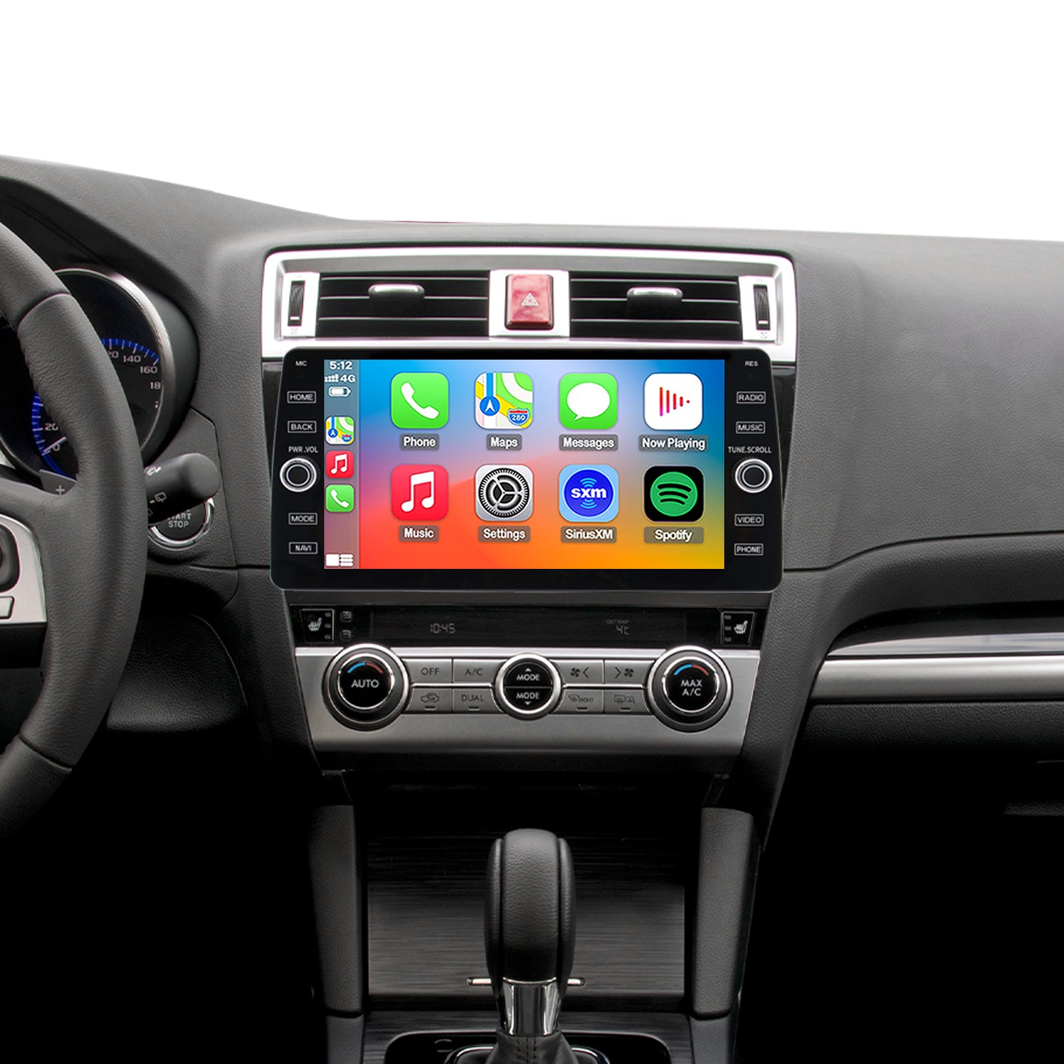 For Subaru Outback 2015-2019 Radio upgrade,10.2-inch QLED  8-Core CPU,touch screen Stereo,Wireless CarPlay & Android Auto,keep OEM Controls