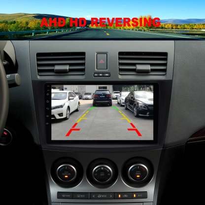 For Mazda 3 2010-2013 Radio upgrade,9-inch QLED 8-Core CPU,touch screen Stereo,Wireless CarPlay & Android Auto,keep OEM Controls