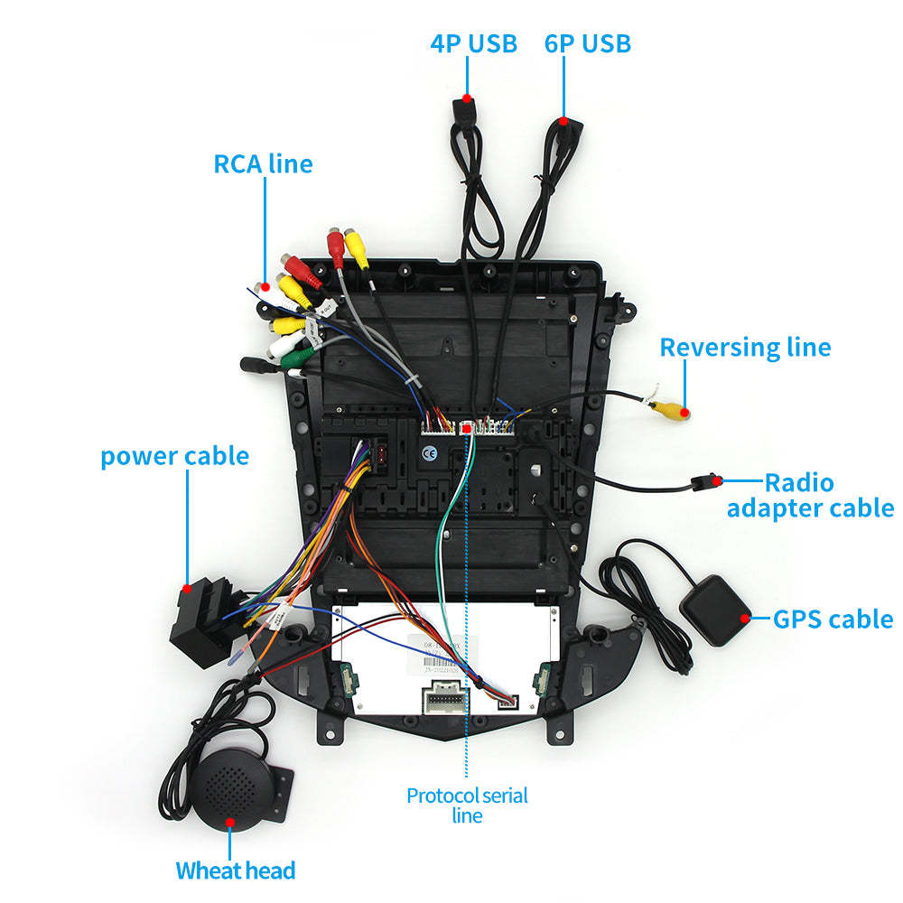For Cadillac SRX 2010-2012 Radio upgrade,9.7-inch QLED 8-Core CPU,touch screen Stereo,Wireless CarPlay & Android Auto,keep OEM Controls