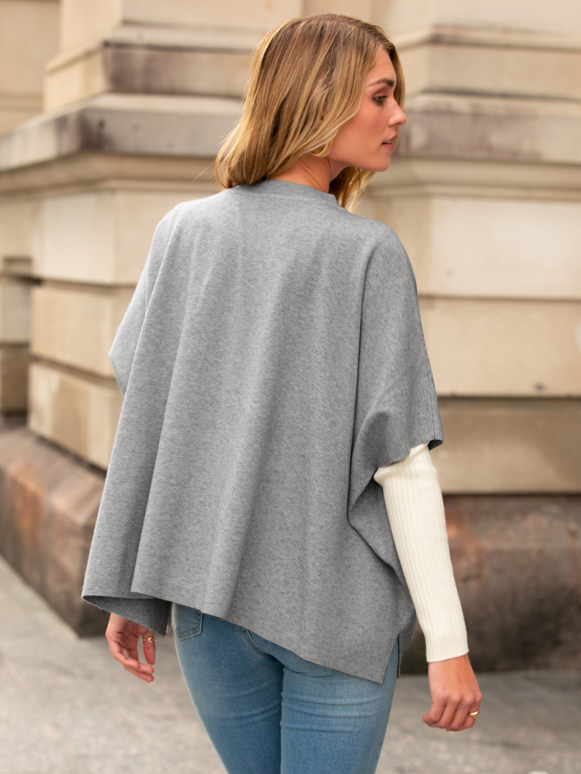 Oversized Batwing Sleeves Knit Cardigan Sweater