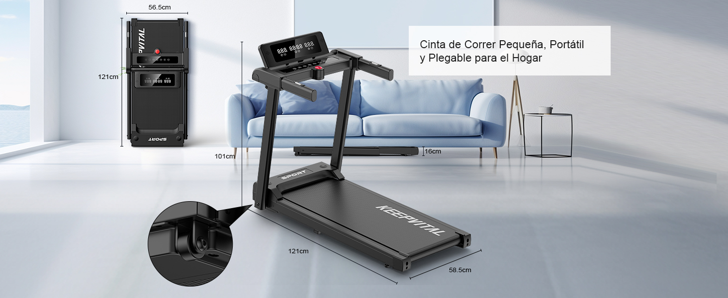 Caminadora Electrica Portatil