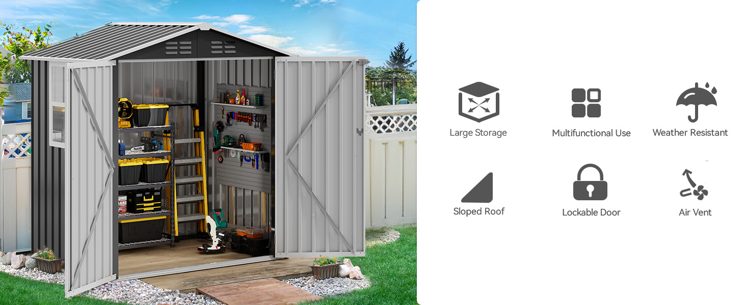 cobertizo de almacenamiento