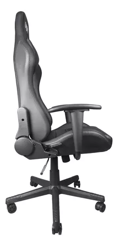 Silla De Escritorio Nasa Pro Gamer Ergonómica Con Luces Led Color Negro Material del tapizado Cuero sintético