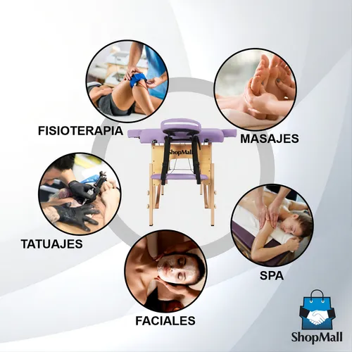 Camilla portátil spa de madera ShopMall Cama 011