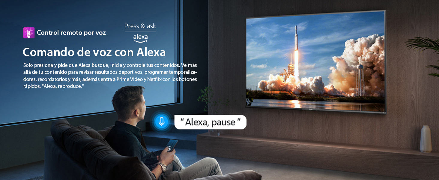 Control remoto por voz