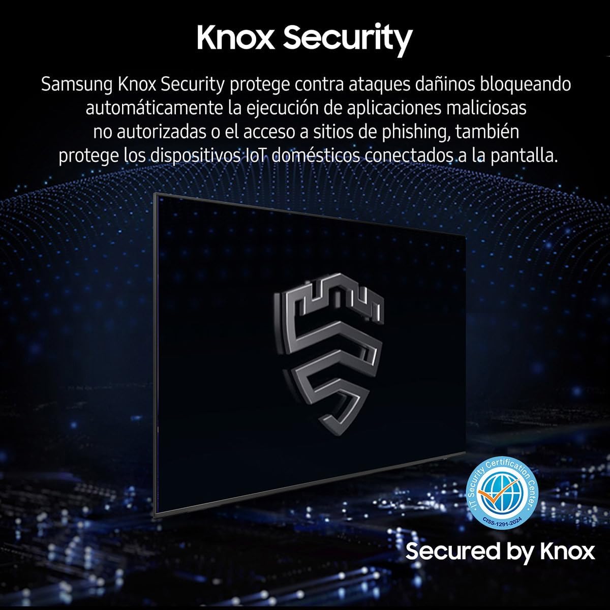 SAMSUNG 75" Crystal UHD U8000F 4K, Procesador Crystal, Diseño Metálico, Knox Security, Escalado 4k, Smart TV (2025)