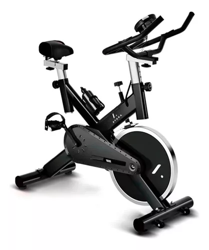 Ayara Bicicleta EstÃ¡tica Fija Spinning Fitness Cardio Bici01 Color Negro