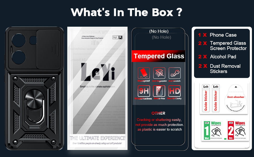 Funda Xiaomi Poco X7 Pro 5G de grado militar con cristal blindado protección completa mejorada