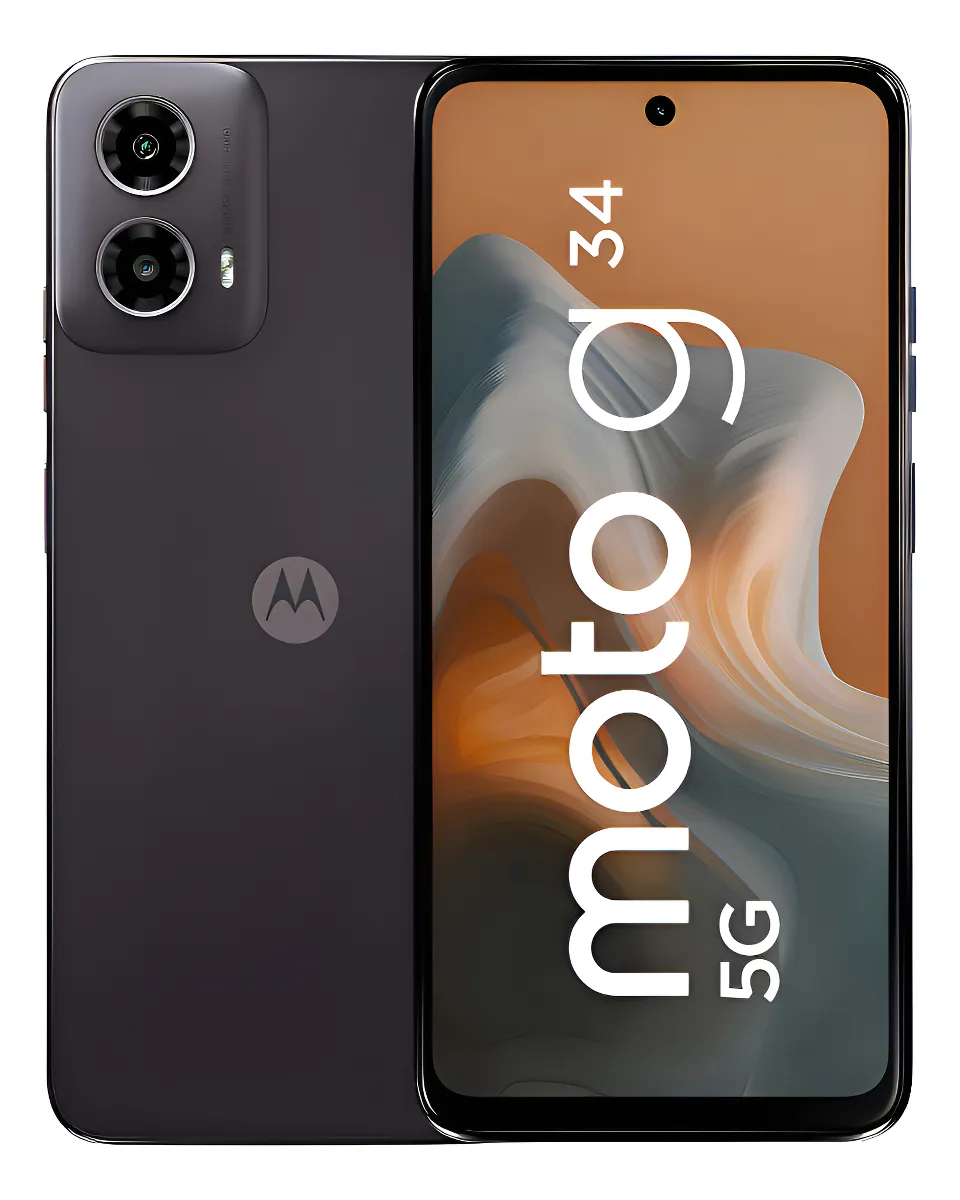 Moto G34 5G Dual SIM 256 GB Negro meteorito 8 GB RAM