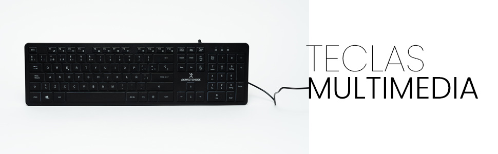 Teclado con iluminaci&oacute;n Backlight