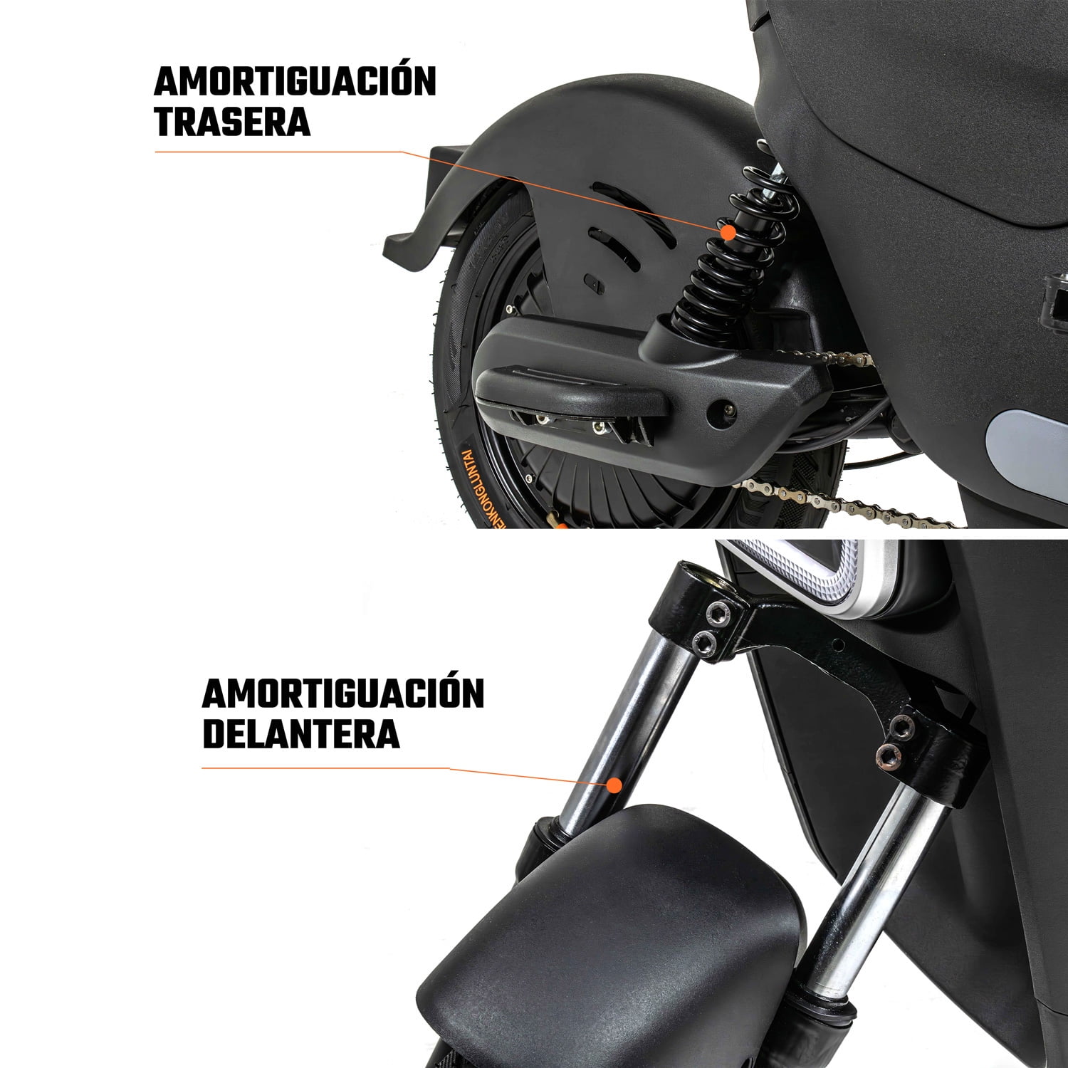 Bicicleta Electrica Scooter 55km/h 3 Velocidades 12v Luz Led