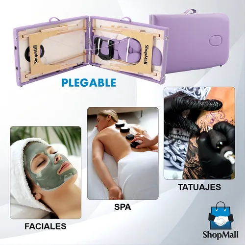 Camilla portátil spa de madera ShopMall Cama 011