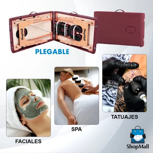 Camilla portátil spa de madera ShopMall Cama 011