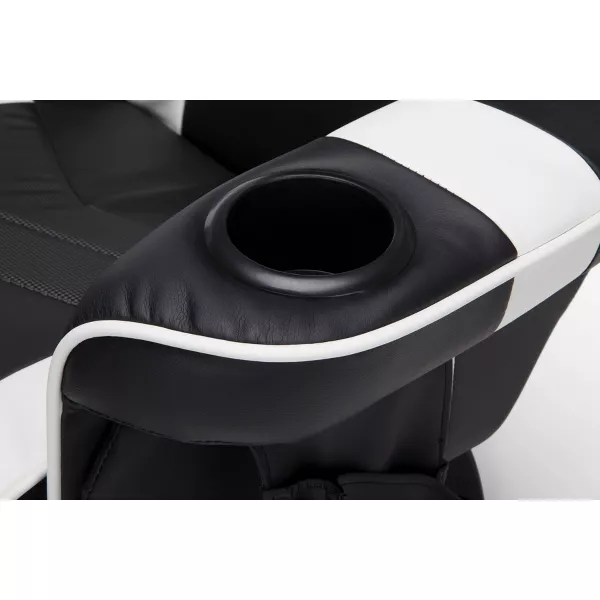 Sillón reclinable para juegos con reposapiés RESPAWN 900