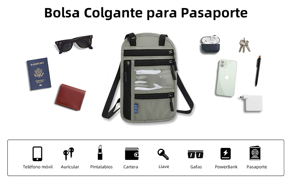 Bolsa de Viaje para el Cuello