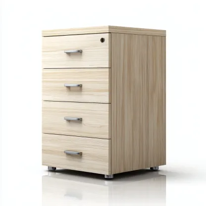 Armoire de bureau bois 40x45x70 cm - design fonctionnel-Villaoliq
