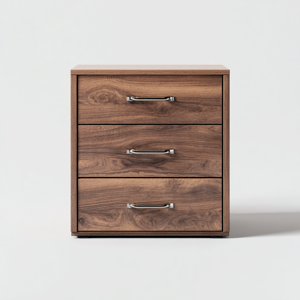 Armoire de bureau Bois 60x45x70 cm - Brun - Style moderne-Villaoliq