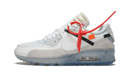 Nitheke Air Max 90 Leather Triple White/Black/Lucky Charms Ash Green/Off-White "The Ten"/Off-White Desert Ore