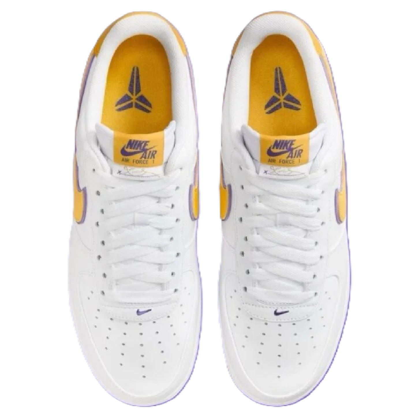 Nikdjke Air Force 1 Low Retro QS Kobe Bryant Lakers Home