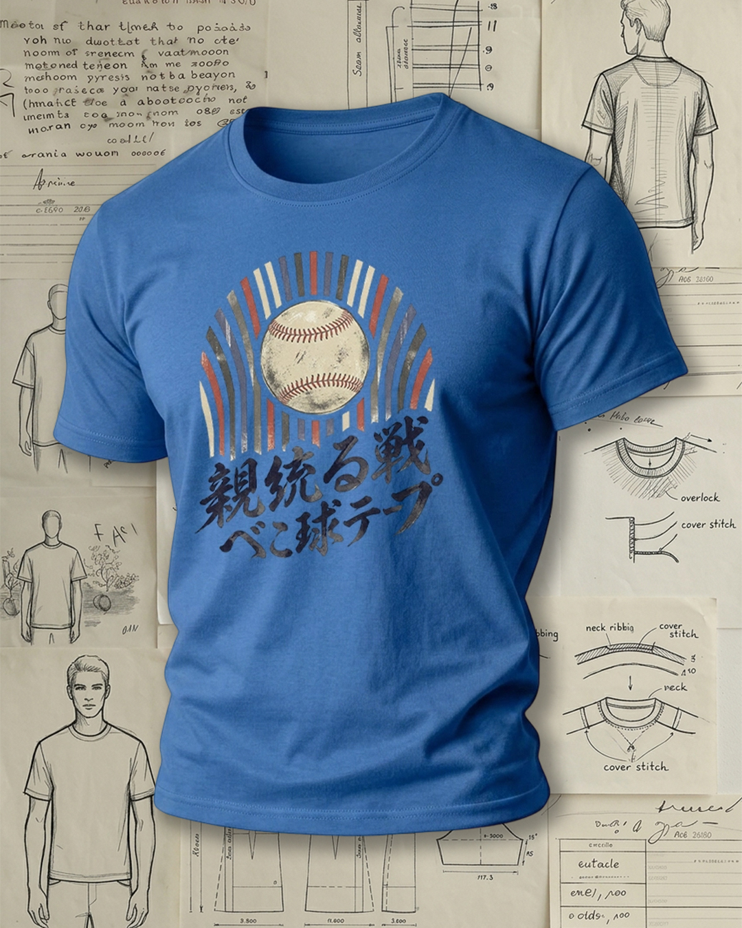 Retro Baseball Short-Sleeve T-Shirt