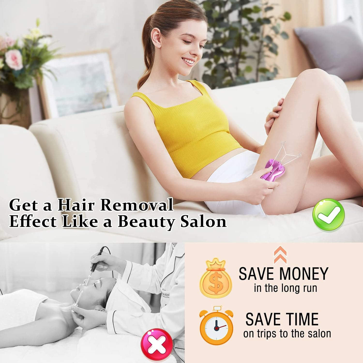 Women's Facial Hair Removal Device