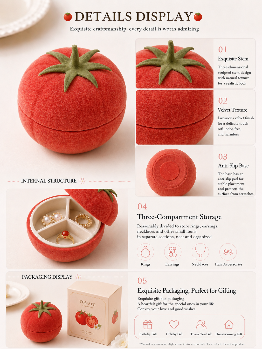 Tomato Jewelry Box