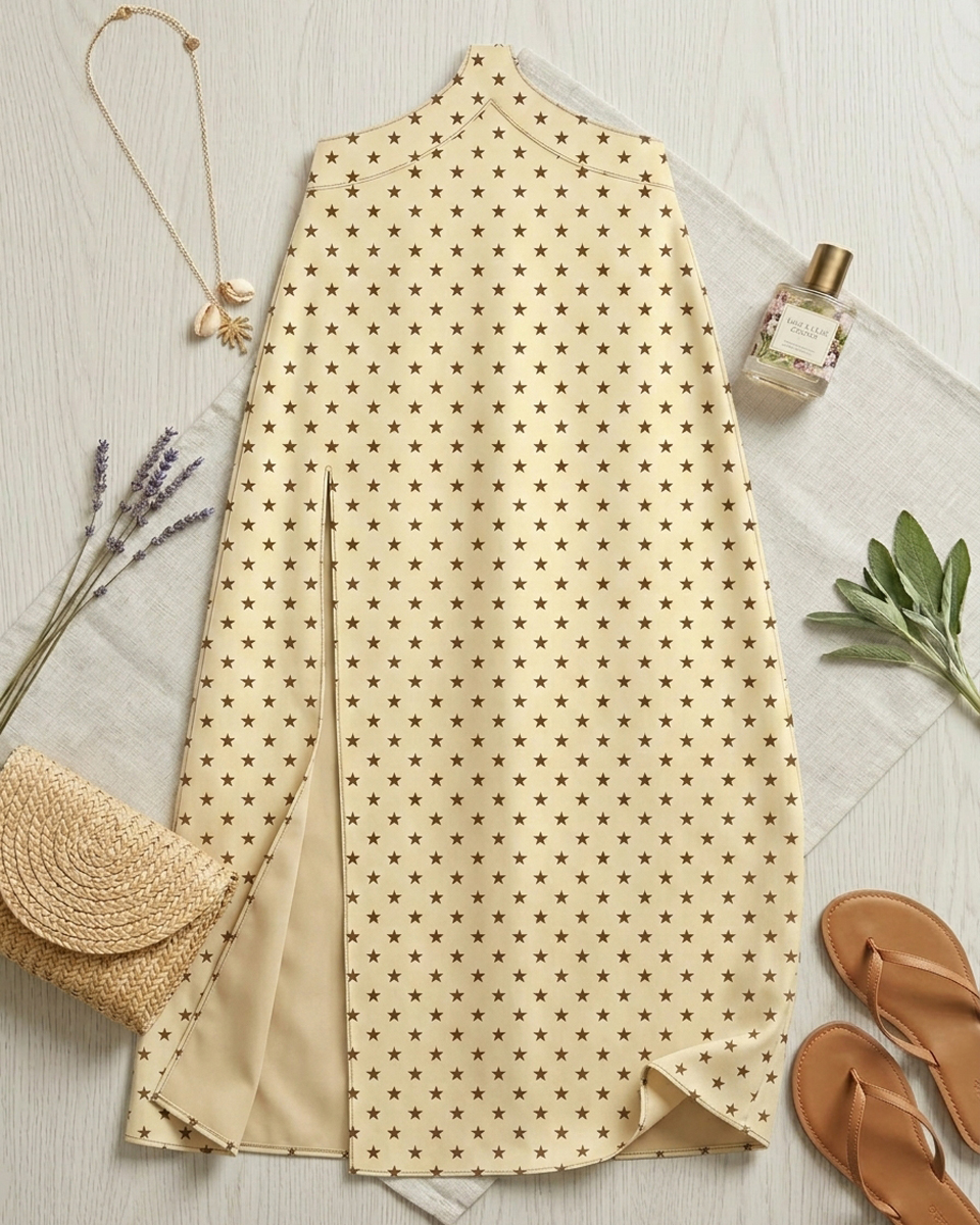 Csmoshu Sheer Swim Skirt