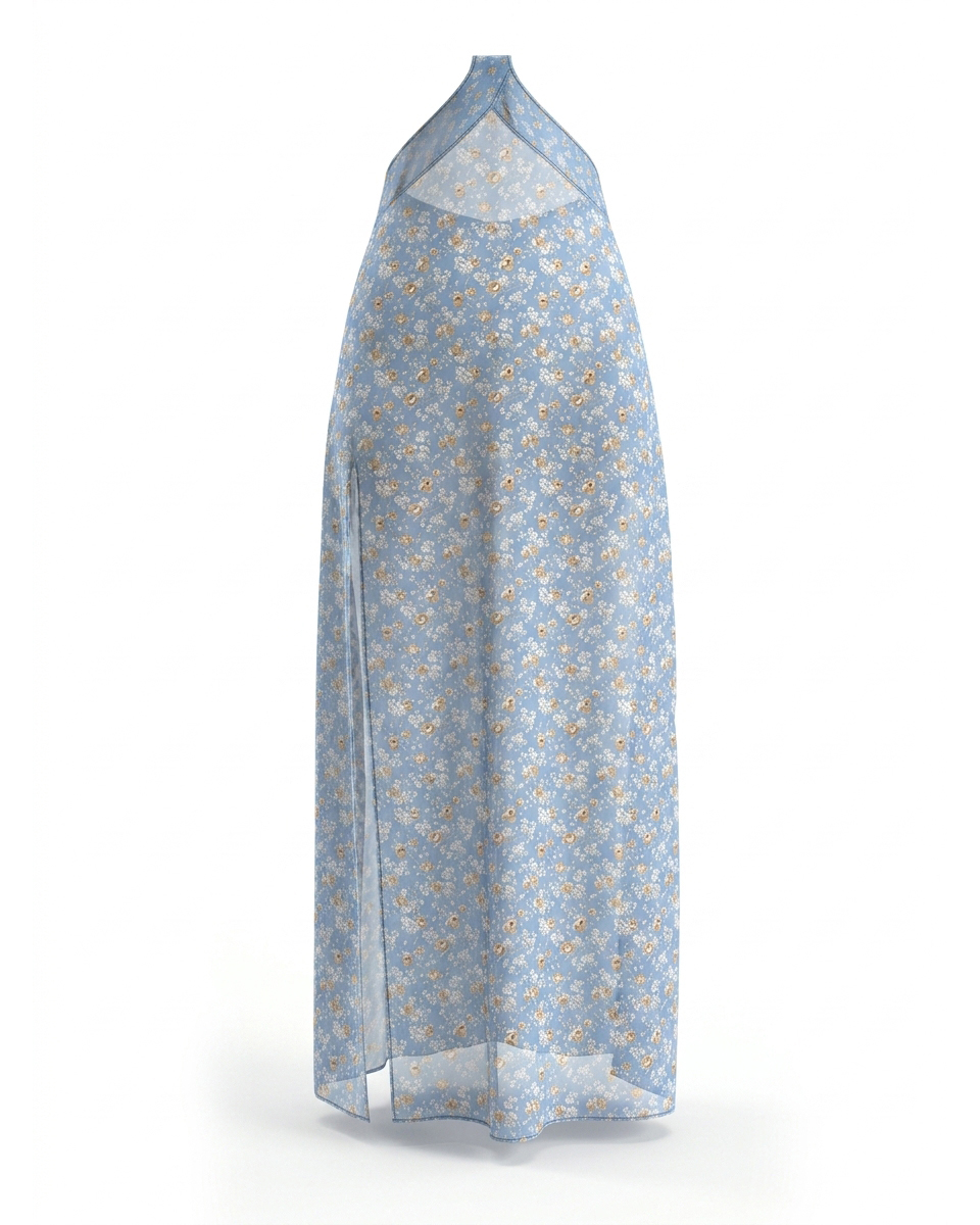 Csmoshu Alluring Sheer Mesh Swim Cover-Up Skirt
