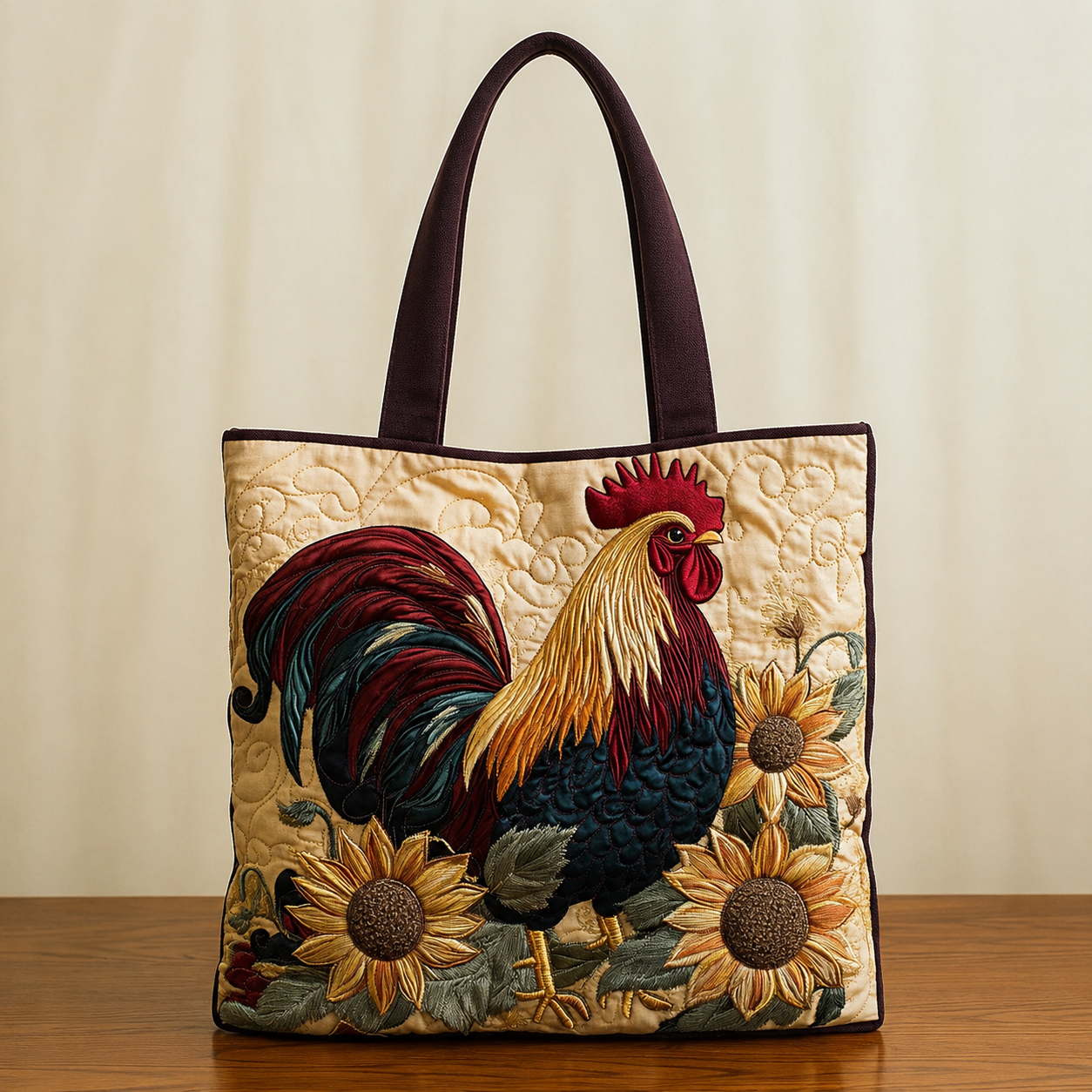 Rustic HeritageHandmade Tote Bag