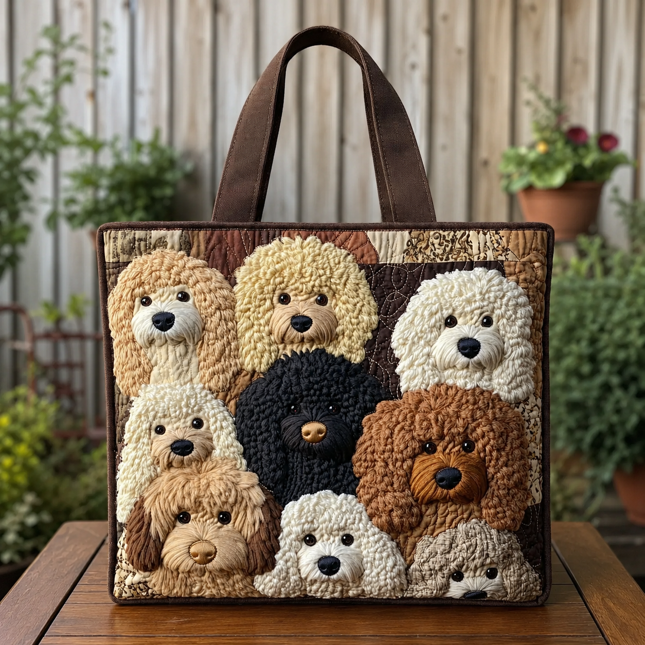 Puppy Pals Handmade Tote Bag