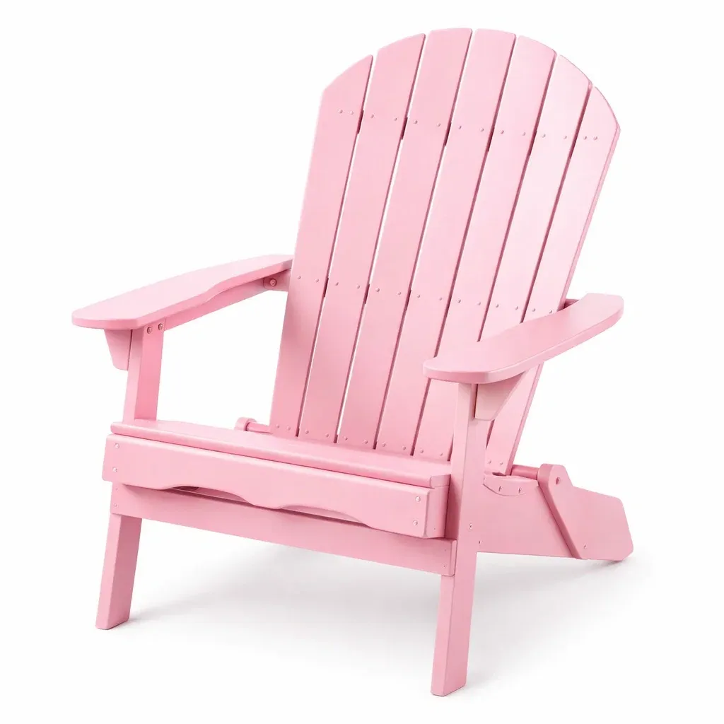 Adirondack chair Pink Outdoor Polyethylene 75cm x 74cm x 89cm-FURNINESTNOW