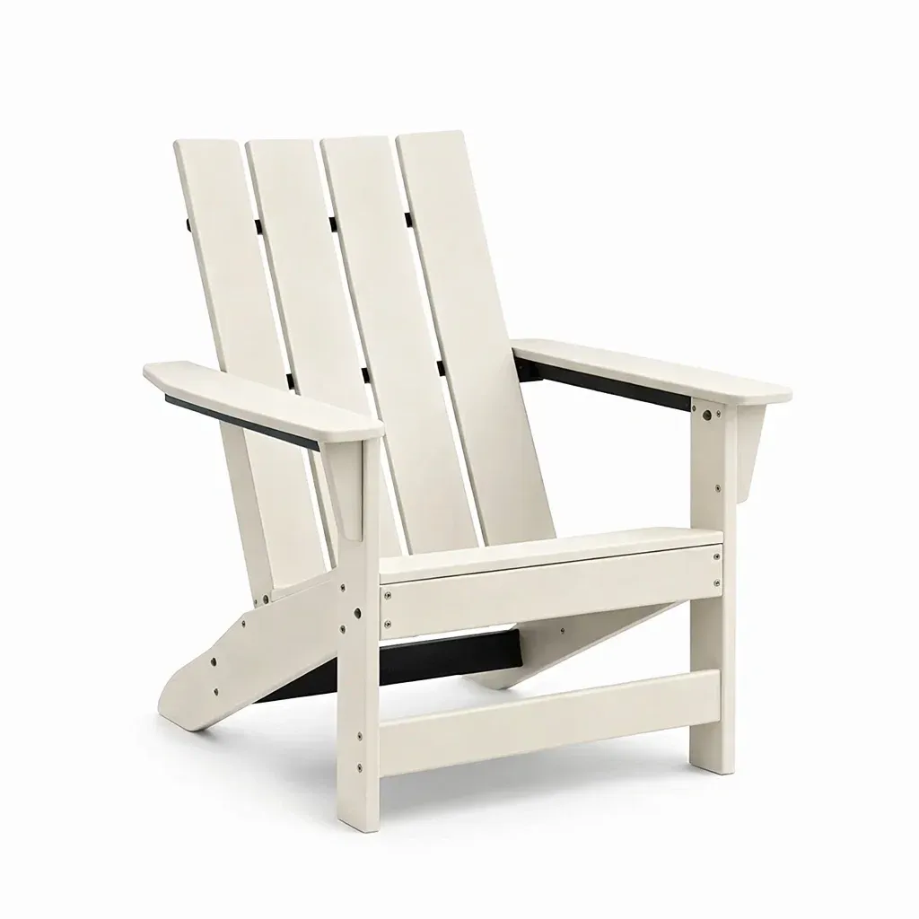 Adirondack chair Outdoor Polypropylene Beige 78cm x 79cm x 99cm-FURNINESTNOW