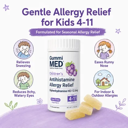 Children’s Antihistamine Allergy Relief Gummies