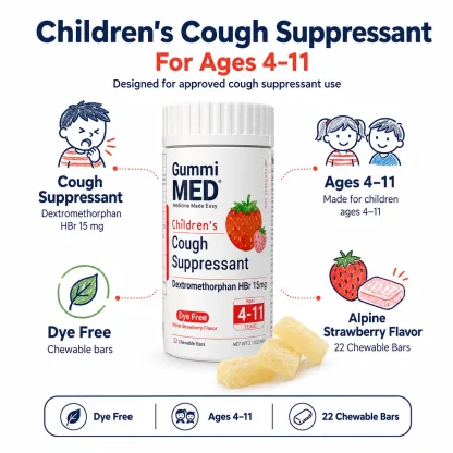Children’s Cough Suppressant Gummies
