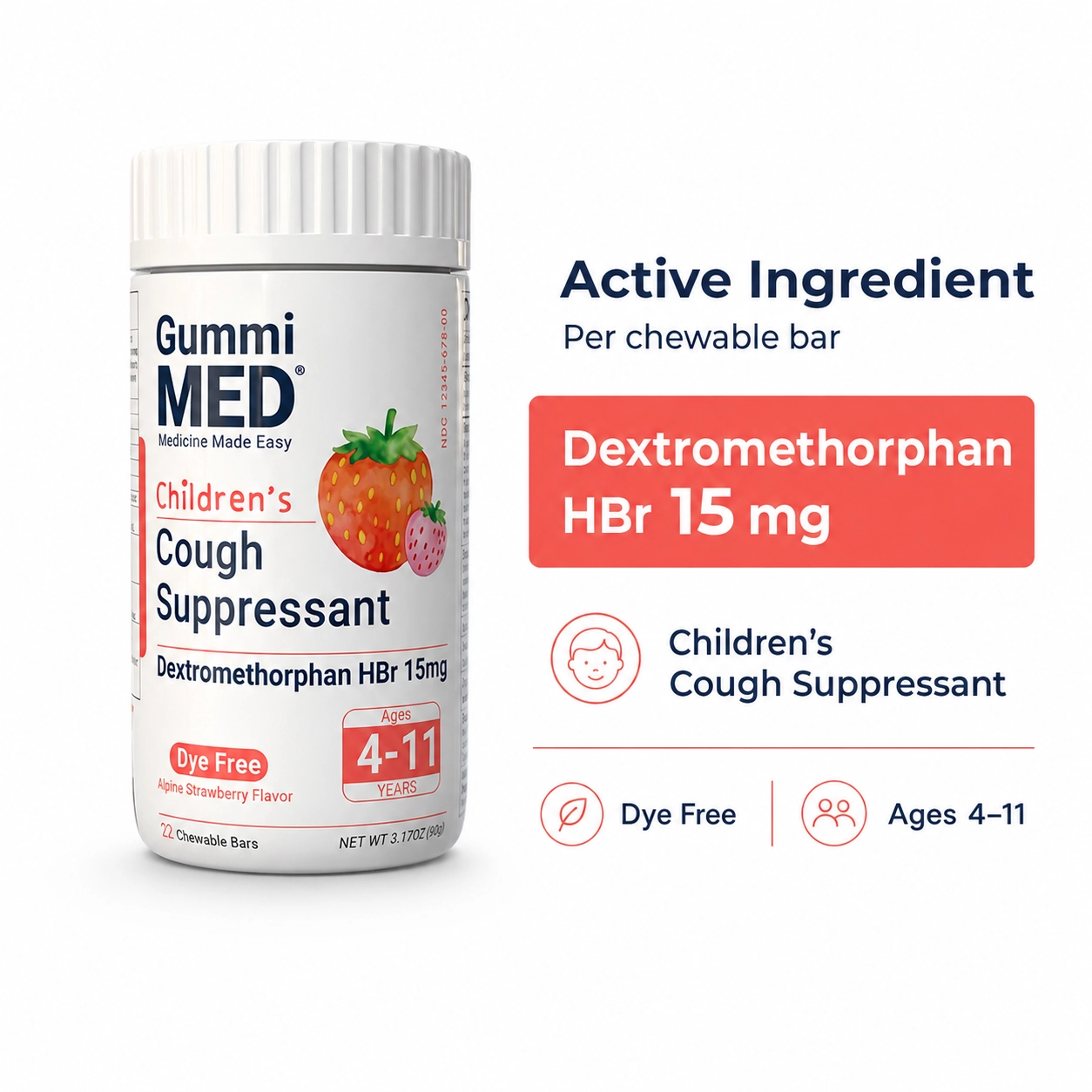 Children’s Cough Suppressant Gummies