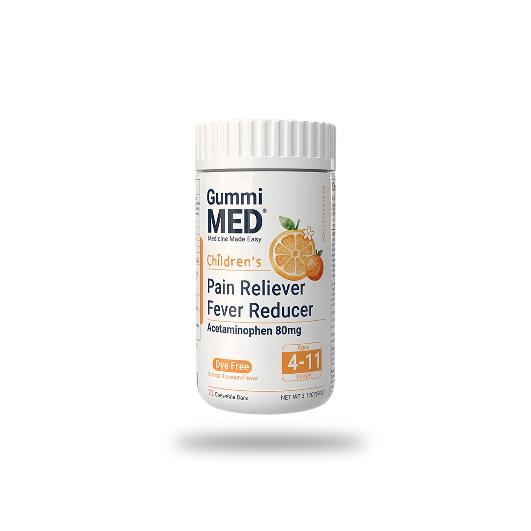 Children’s Pain Reliever & Fever Reducer Gummies