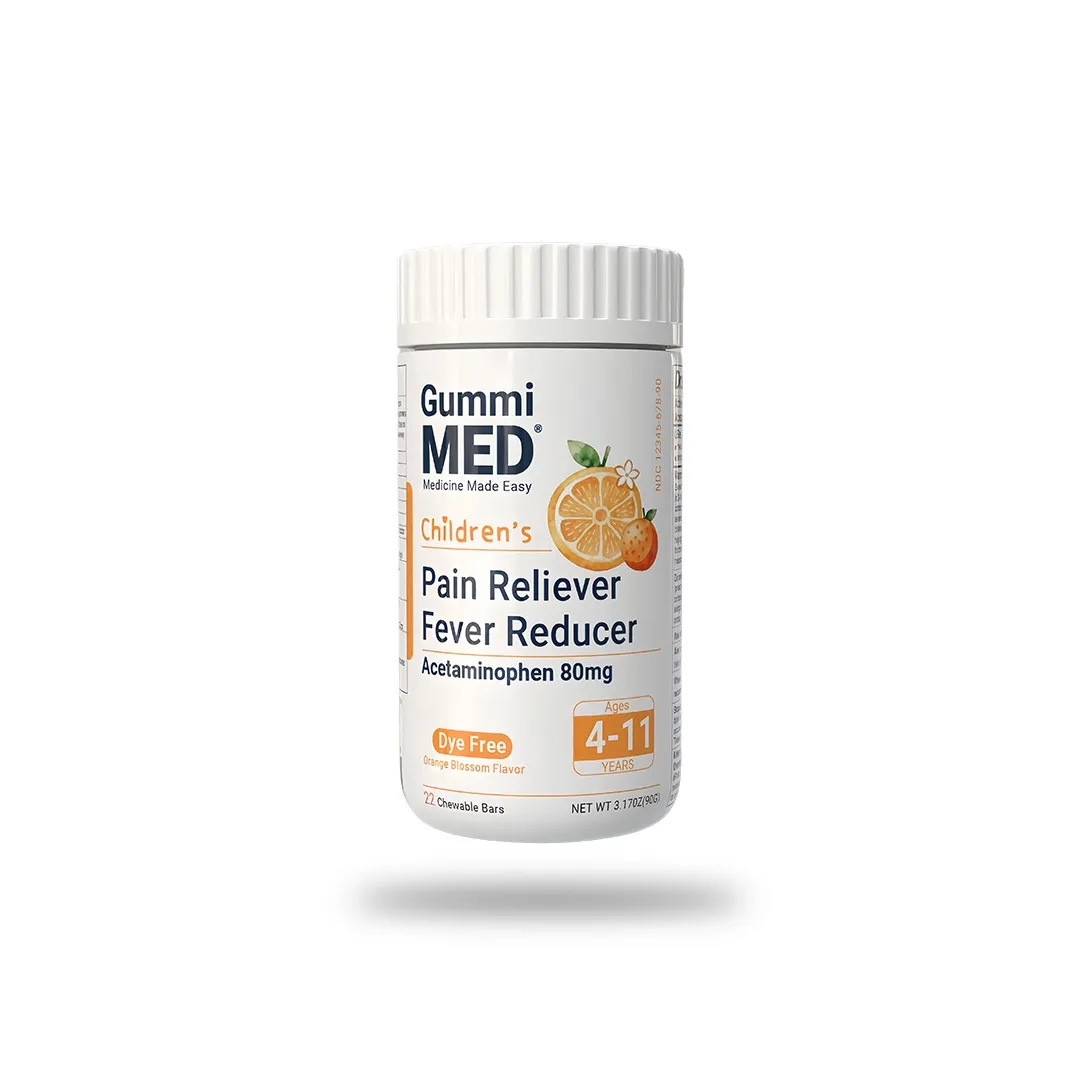 Children’s Pain Reliever & Fever Reducer Gummies