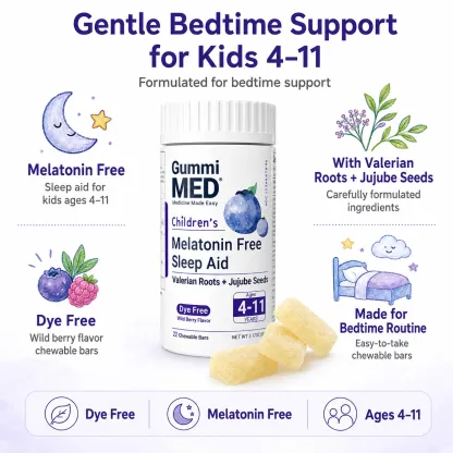 Children’s Melatonin-Free Sleep Aid Gummies