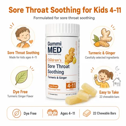 Children’s Sore Throat Soothing Gummies