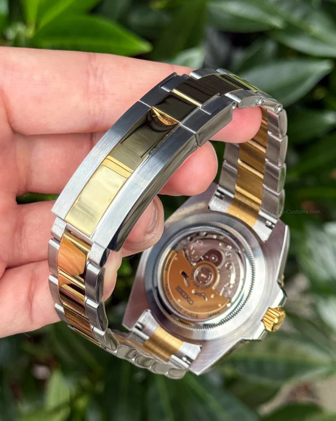 Seikomariner | Two Tone Black Gold