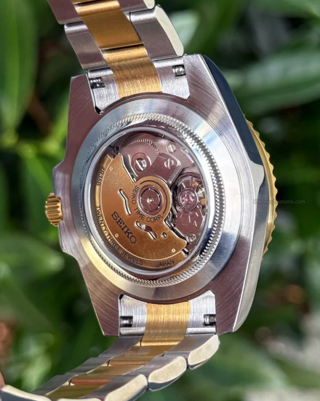Seikomariner | Two Tone Black Gold