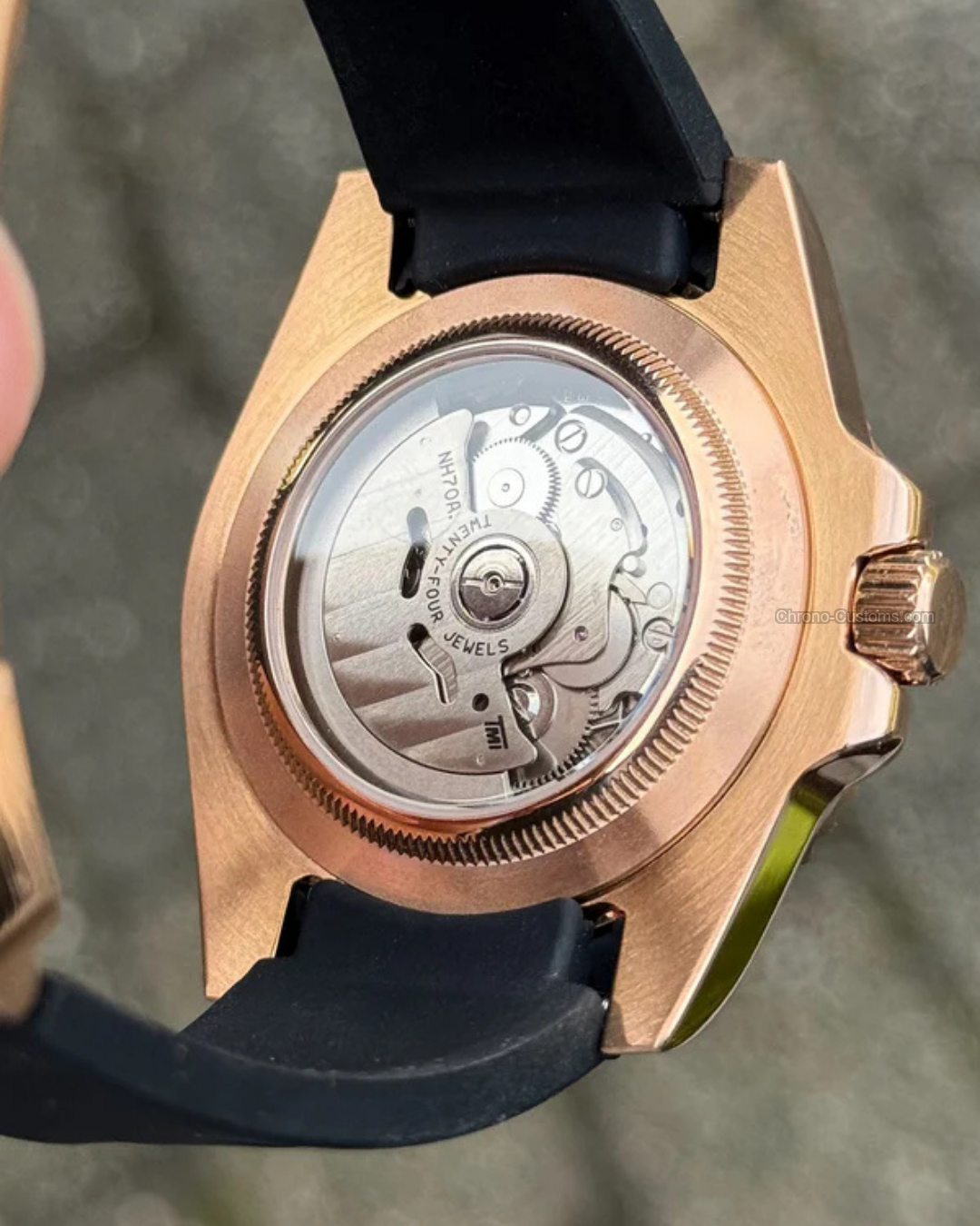 Seikomariner | Yacht Master Rose Gold Skeleton
