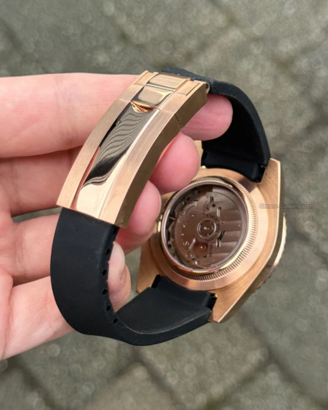 Seikomariner | Yacht Master Rose Gold Skeleton
