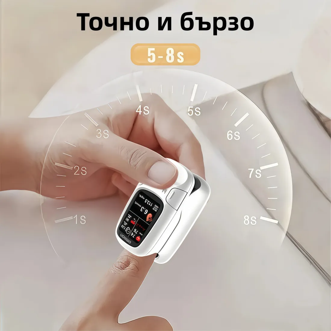 【𝓞𝓶𝓻𝓸𝓷™】Безболезнен глюкомер-Многофункционален（Made in USA）