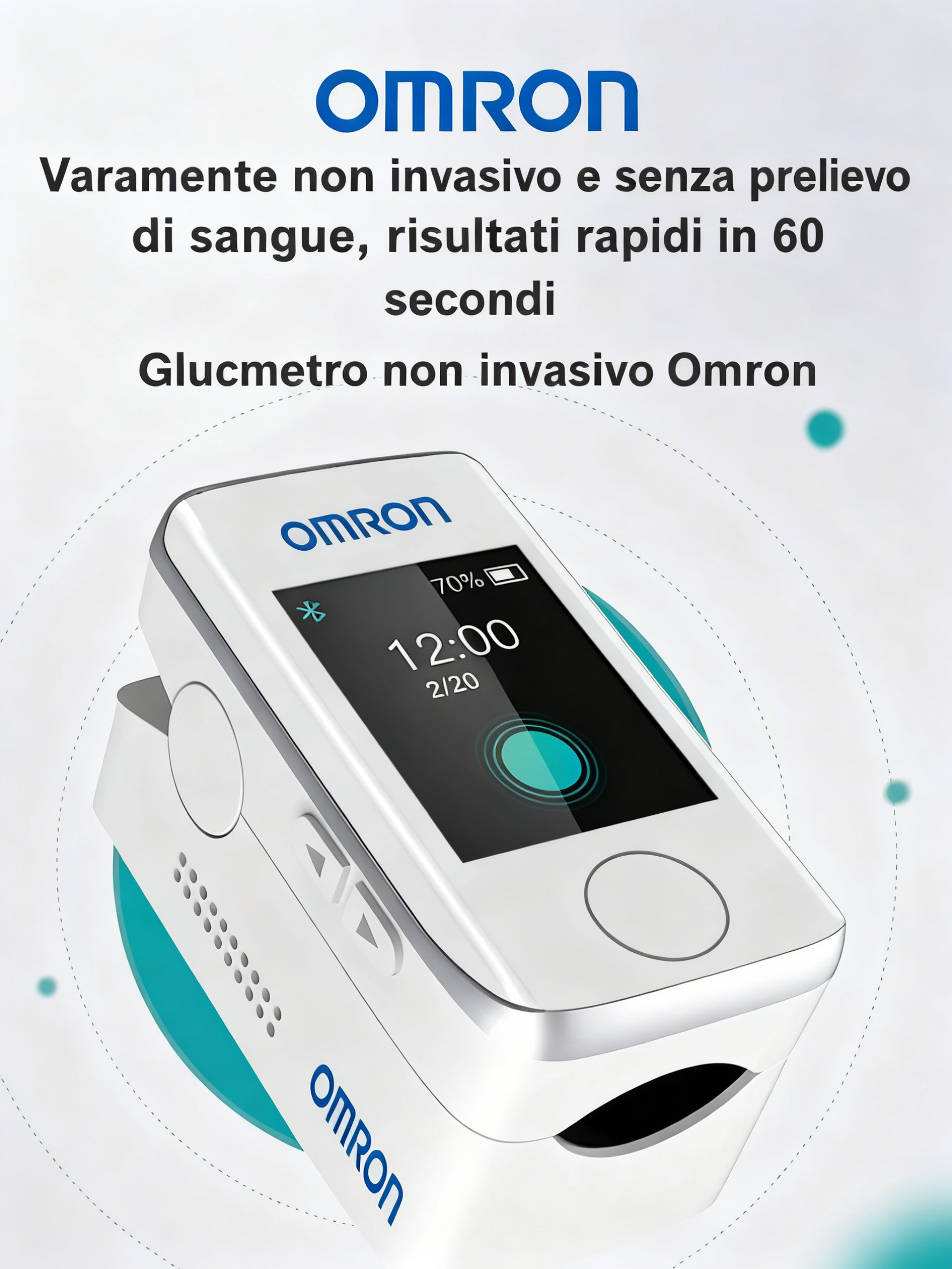 [Importazione dal Giappone] Glucometro Omron non invasivo ad alta precisione