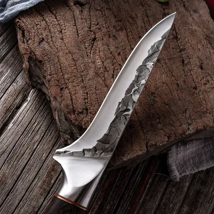 🔪✨ Conjunto Premium Damasco de 4 peças: O presente perfeito para o entusiasta experiente da cozinha e entusiasta de atividades ao ar livre! 🎁🍳