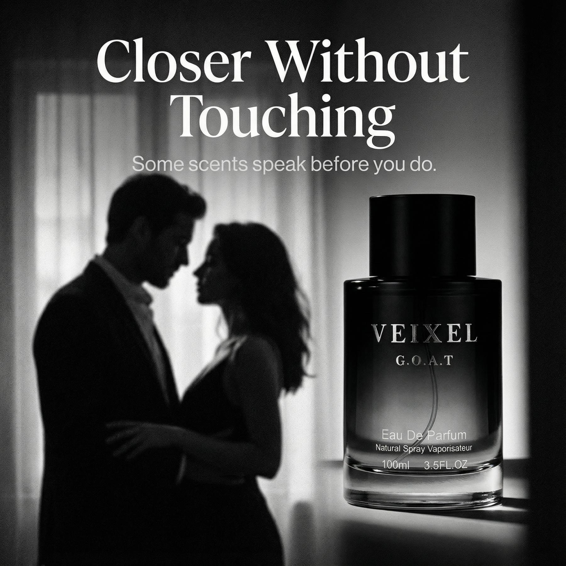 VEIXEL Ocean Aroma Men’s Cologne – 100ml Woody Amber Fragrance | Long-Lasting Eau de Parfum Intense for Him