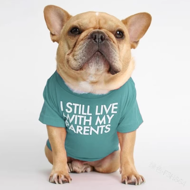 Foshion designer French Bulldog pet clothes and t-shirts